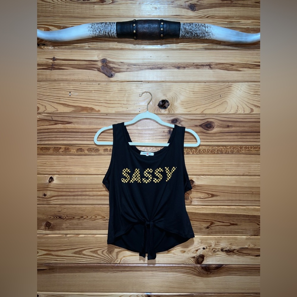 Wishful Park “Sassy” Crop Top M